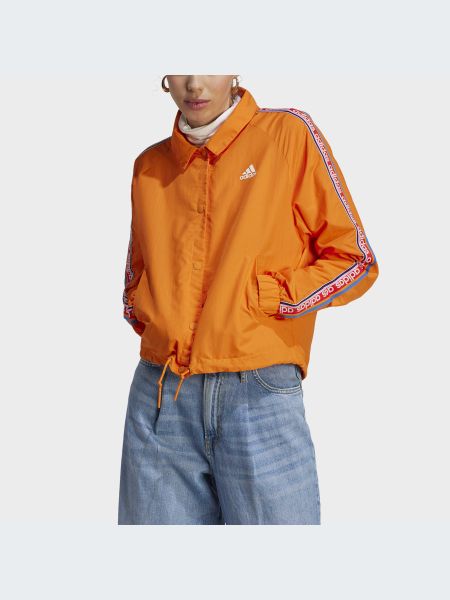 Ветровка Adidas оранжевая