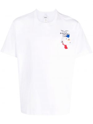 Памучна тениска Doublet бяло