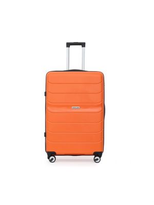Oranžový kufr Semi Line