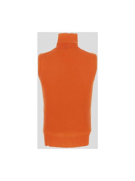 Jersey cuello alto de punto Sportmax naranja