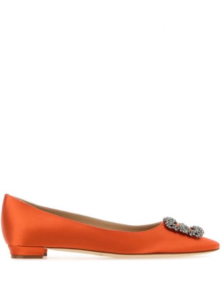 Matalat kengät Manolo Blahnik oranssi