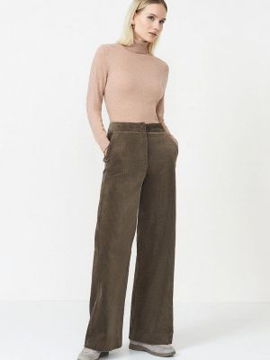 Прямые брюки Baon коричневые