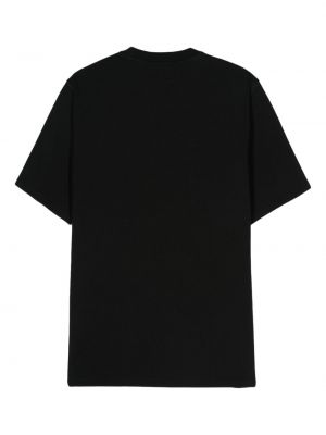 Siuvinėtas marškinėliai Arte juoda