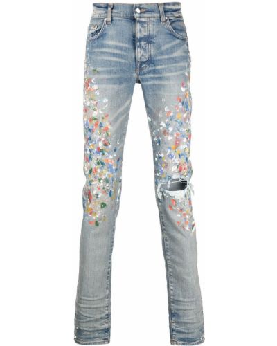 Skinny jeans Amiri blå