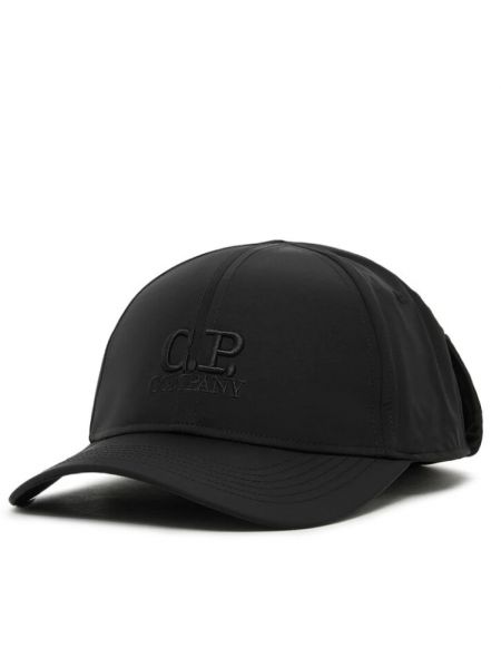Nylonowa czapka z daszkiem C.p. Company czarna