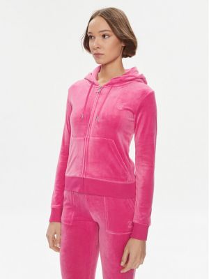 Jopa s kapuco Juicy Couture roza