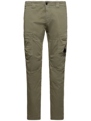 Pantalones cargo de raso C.p. Company verde