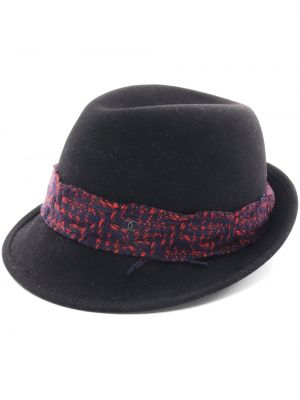 Vilnonis kepurė tvido Chanel Pre-owned