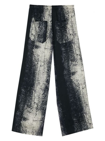 Pantalon à imprimé à motifs abstraits Federico Cina