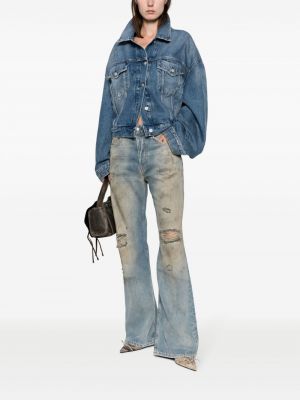 Bootcut jeans ausgestellt Acne Studios blau
