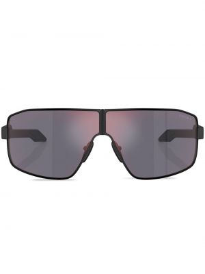 Gradienta krāsas saulesbrilles Prada Linea Rossa melns