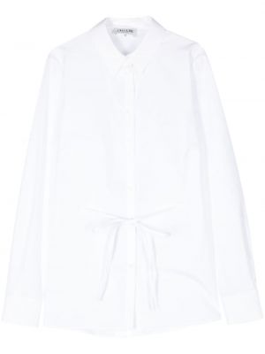 Βαμβακερό πουκάμισο Del Core λευκό