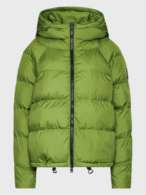 Oversize пухено яке Ecoalf зелено
