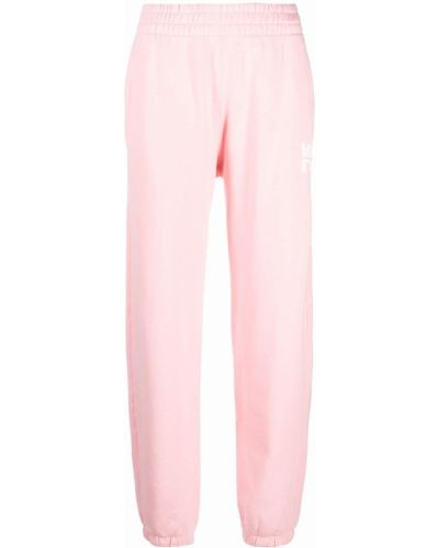 Pantalones de chándal Alexanderwang.t rosa
