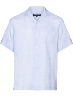 Lininė marškiniai Frescobol Carioca mėlyna