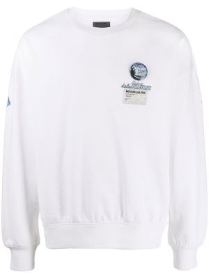 Sweatshirt aus baumwoll mit print Musium Div. weiß