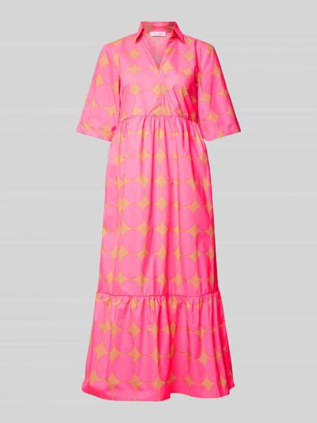 Sukienka midi Christian Berg Woman różowy