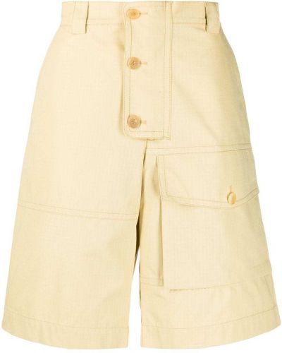 Pantalones cortos cargo Jacquemus amarillo
