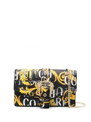 Borsa a tracolla con stampa Versace Jeans Couture