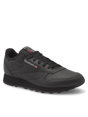 Sneakerși din piele Reebok Classic Leather negru
