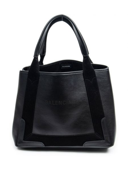 Shopper kabelka Balenciaga Pre-owned černá