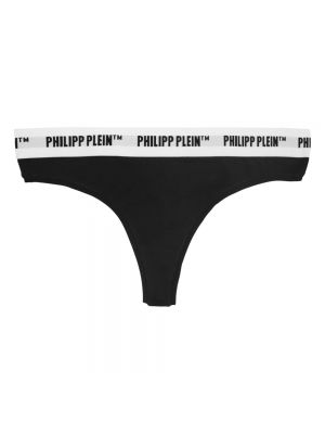 Czarne stringi Philipp Plein