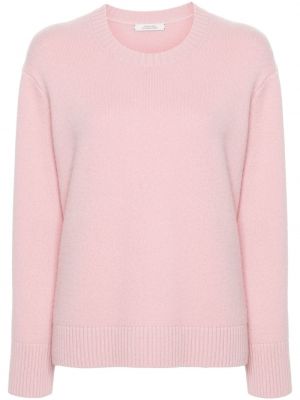 Kašmírový svetr s kulatým výstřihem Dorothee Schumacher růžový