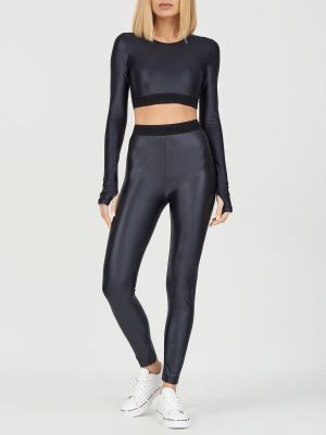 Леггинсы Versace Jeans Couture черные