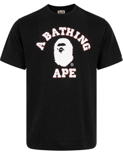 Camiseta de cristal A Bathing Ape® negro