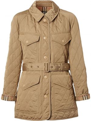 Gesteppte nylon daunenjacke Burberry