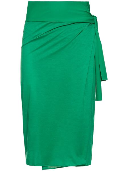 Bavlnená sukňa Eres zelená