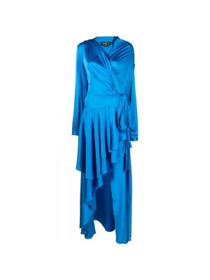 Sukienka długa Patbo niebieska