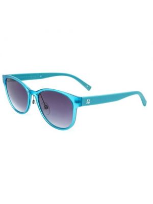 Голубые прозрачные очки солнцезащитные United Colors Of Benetton