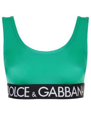 Топ Dolce &amp; Gabbana зеленый