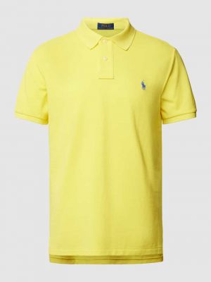 Polo w jednolitym kolorze Polo Ralph Lauren żółta