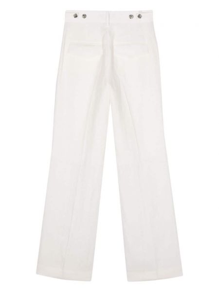 Rovné kalhoty Paul Smith bílé