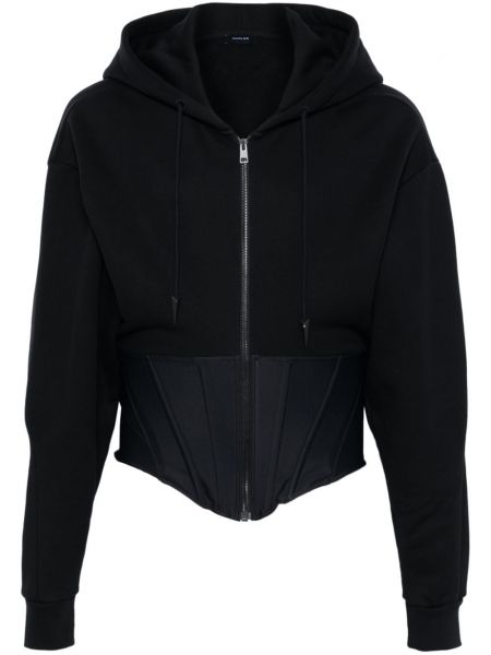 Hoodie Mugler siyah