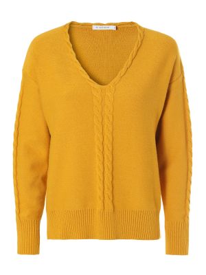 Oversize пуловер Tatuum жълто