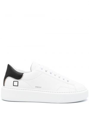 Δερμάτινα sneakers D.a.t.e. λευκό