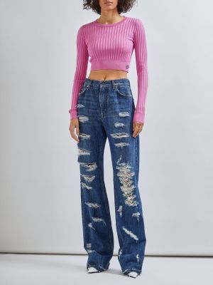 Jeans distressed baggy Dolce & Gabbana