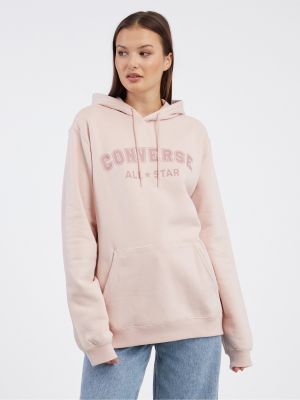 Kapučdžemperis Converse rozā