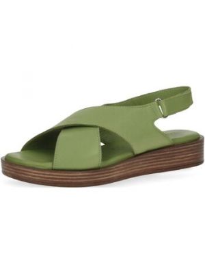 Zielone sandały Caprice