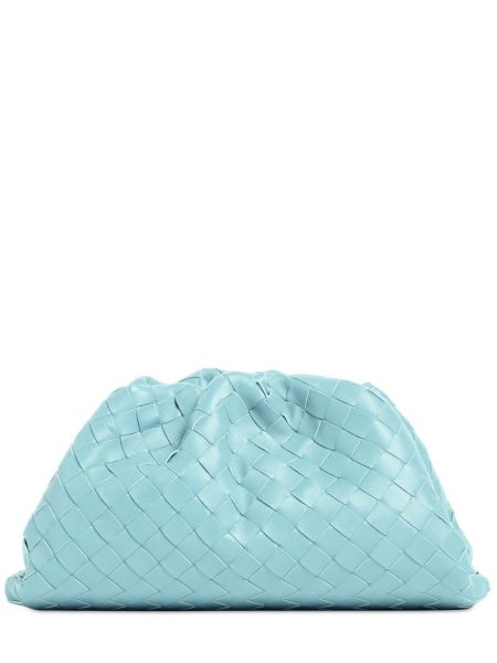 Lær clutch Bottega Veneta