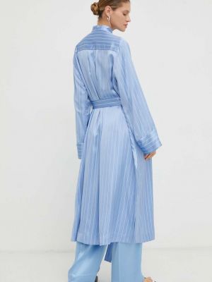 Oversized midi šaty Lovechild modré