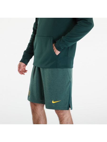 Φούτερ με κουκούλα Nike πράσινο