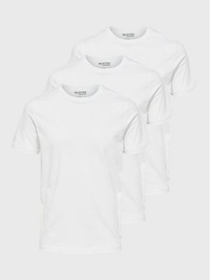T-shirt Selected Homme weiß
