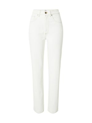 Bavlnené džínsy s rovným strihom Cotton On biela