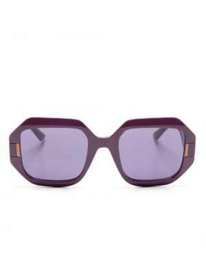 Ochelari de soare cu imprimeu geometric Karl Lagerfeld violet