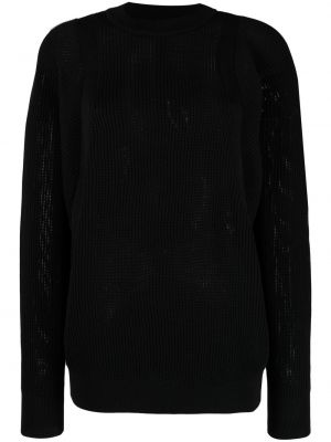 Sweatshirt mit rundhalsausschnitt Nike schwarz