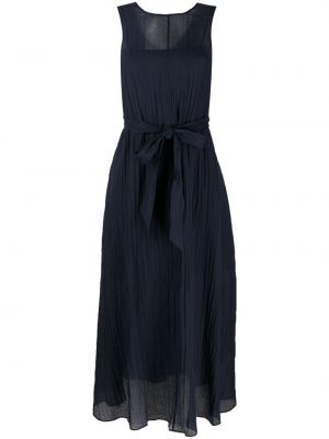 Прозрачна вечерна рокля Armani Exchange синьо